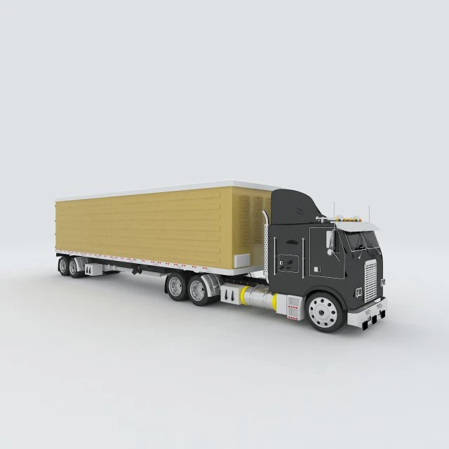 vehicles - trucks 22 3D Model .c4d .max .obj .3ds .fbx .stl .blend 