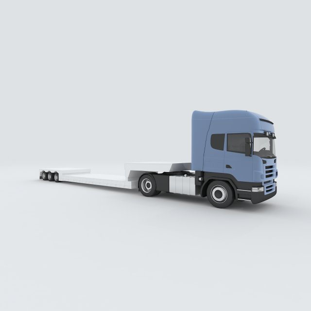vehicles - trucks 23 Modelo 3D .c4d .max .obj .3ds .fbx .stl .blend 