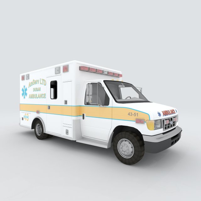 vehicles - trucks 40 3D Model .c4d .max .obj .3ds .fbx .stl .blend 