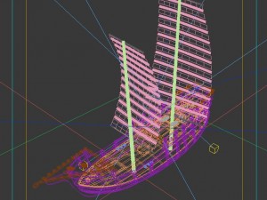 vehicles - wooden sailboat 3D Model