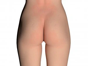 lady in red 3D Model