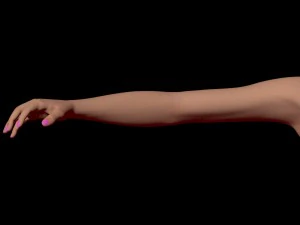 girl athlete 3D Model