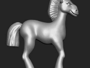 stylized unicorn 3d print model 3D Print Model