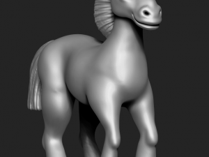 stylized unicorn 3d print model 3D Print Model