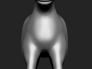 stylized unicorn 3d print model 3D Print Model