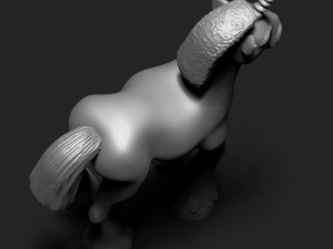 stylized unicorn 3d print model 3D Print Model