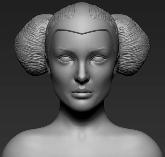 queen 3d print model Modelo de Impressão 3D .c4d .max .obj .3ds .fbx .stl .blend 