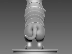 cat in armour 3d print model 3D Print Model