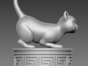 kitty 3d print model 3D Принт Модель