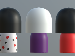 kokeshi japanese doll2 3D मॉडल