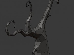 low poly spooky tree pack 3Dモデル
