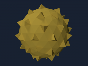 low poly solar system 3Dモデル