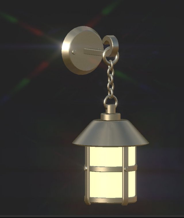 lantern 3 3D Model .c4d .max .obj .3ds .fbx .stl .blend 