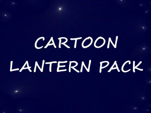 pakiet latarni z kresk&oacute;wek Model 3D