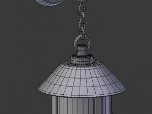 cartoon lantern pack Modelo 3D