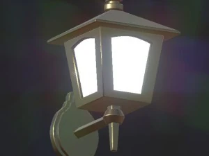 cartoon lantaarnpakket 3D Model
