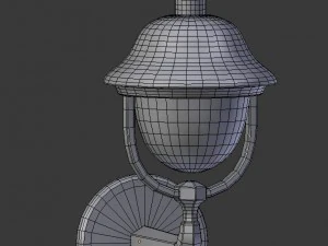 cartoon lantaarnpakket 3D Model