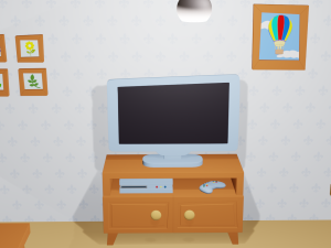 cartoon living room Modèle 3D