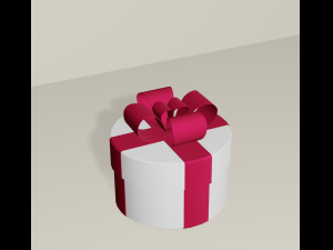 cartoon presents Modello 3D