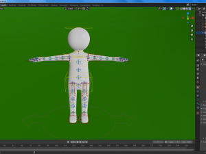 stickman rigged Modèle 3D