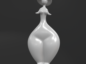 interior modern sculpture Modelo 3D