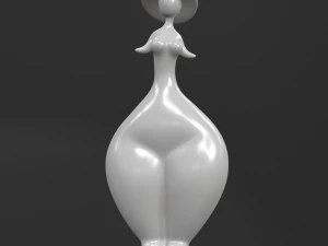 interior modern sculpture 3D Model