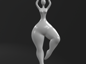 interior modern sculpture Modelo 3D