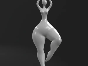 interior modern sculpture 3D Model