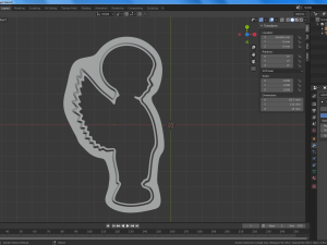 angels set of cookie-cutter 3D-Druckmodell