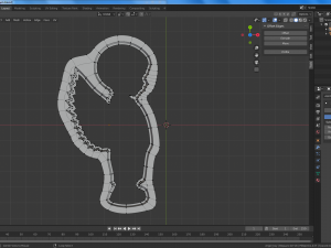 angels set of cookie-cutter 3D-Druckmodell