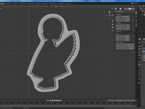 angels set of cookie-cutter 3D-Druckmodell