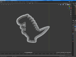 dinosaurs set of cookie-cutter 3D-Druckmodell