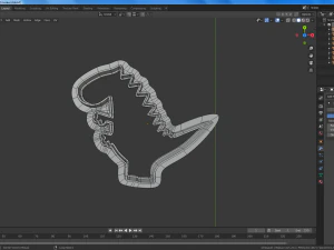 dinosaurs set of cookie-cutter 3D Print Model
