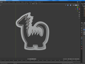 dinosaurs set of cookie-cutter 3D-Druckmodell