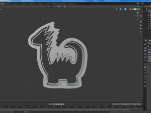 dinosaurs set of cookie-cutter 3D Print Model