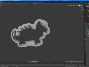 dinosaurs set of cookie-cutter 3D Print Model