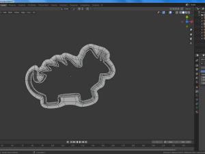 dinosaurs set of cookie-cutter 3D-Druckmodell
