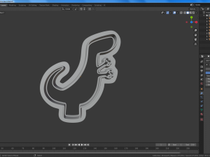 dinosaurs set of cookie-cutter 3D-Druckmodell