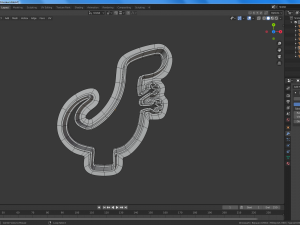 dinosaurs set of cookie-cutter 3D-Druckmodell