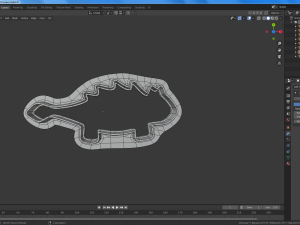 dinosaurs set of cookie-cutter 3D-Druckmodell