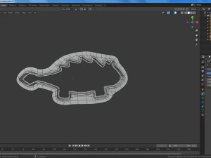 dinosaurs set of cookie-cutter 3D Print Model