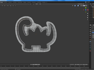 dinosaurs set of cookie-cutter 3D-Druckmodell