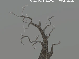 pacchetto di alberi spettrali Modello 3D