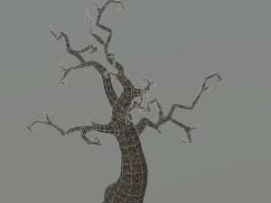pacchetto di alberi spettrali Modello 3D