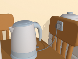 cartoon kitchen appliance 3D Модель