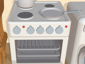 cartoon kitchen appliance 3D Модель