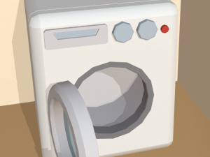 cartoon kitchen appliance 3D Модель
