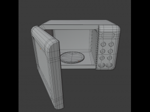 cartoon kitchen collection 3D Model