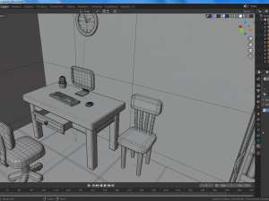 cartoon dental office Modèle 3D
