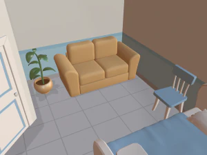 cartoon medical chamber 3D Model